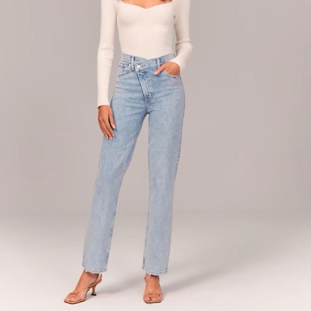 Abercrombie & Fitch High-Rise Jeans Curve Love